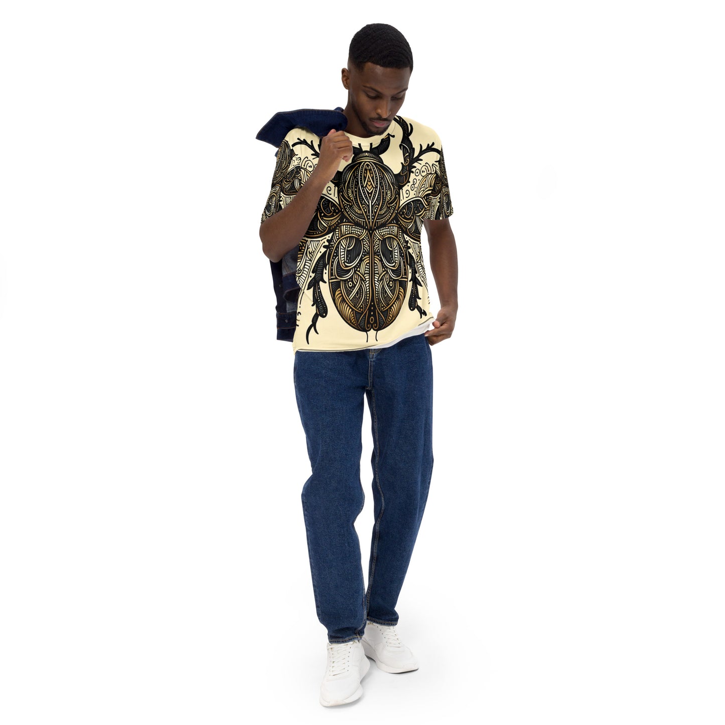 Warrior Beetle T-shirt - Designed by AI
