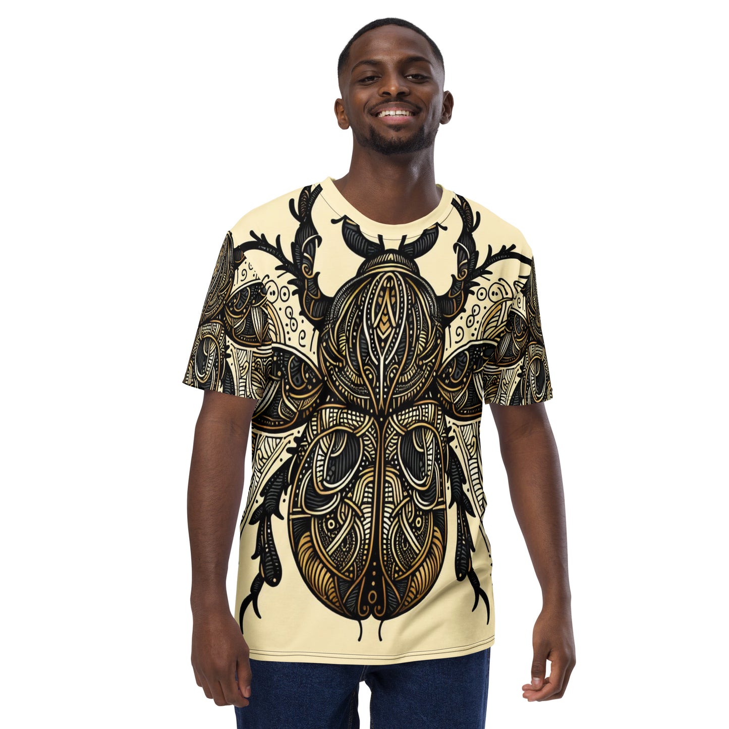 Warrior Beetle T-shirt - Designed by AI