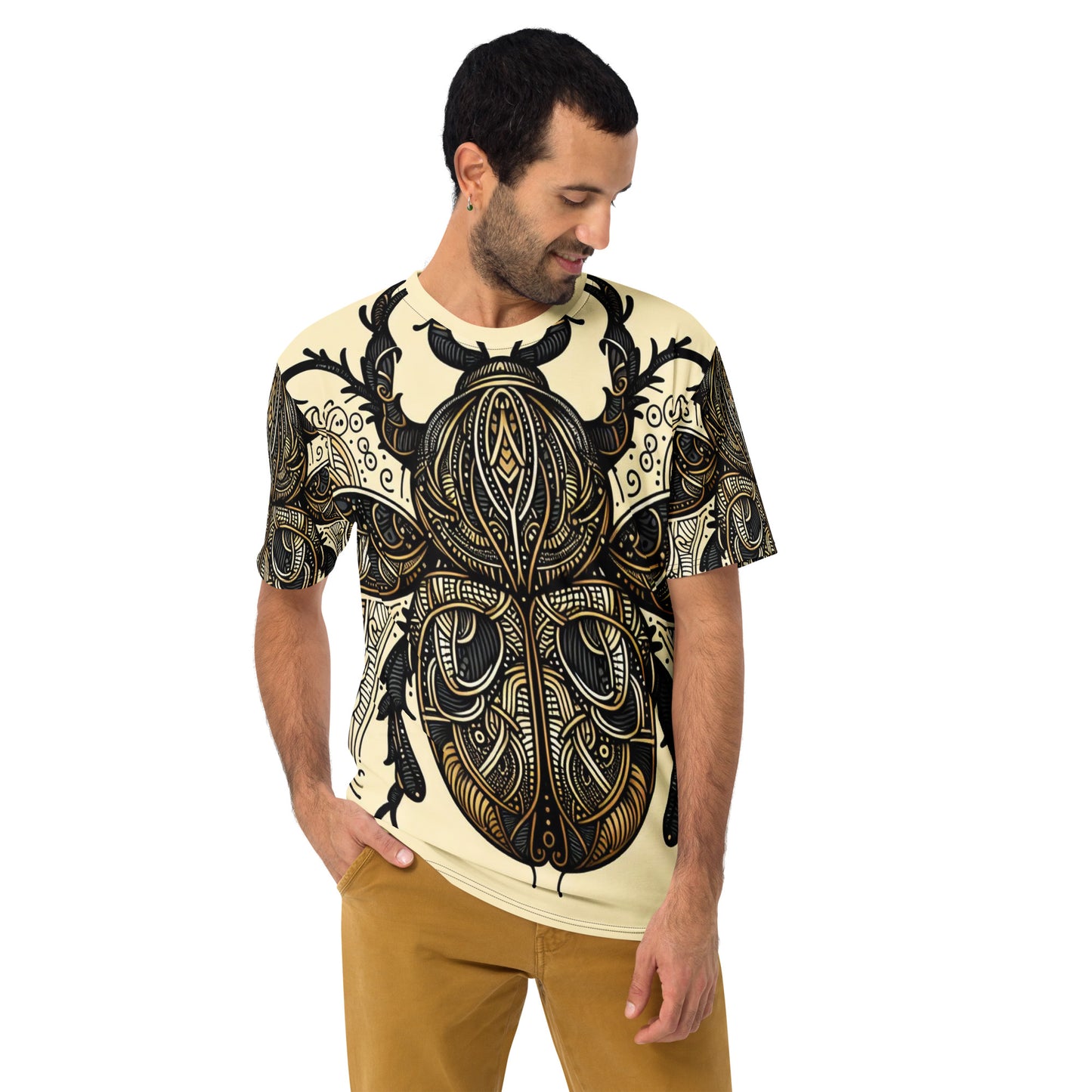 Warrior Beetle T-shirt - Designed by AI