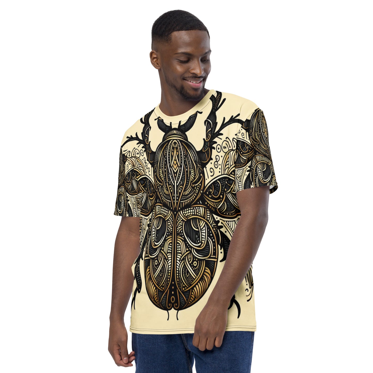 Warrior Beetle T-shirt - Designed by AI