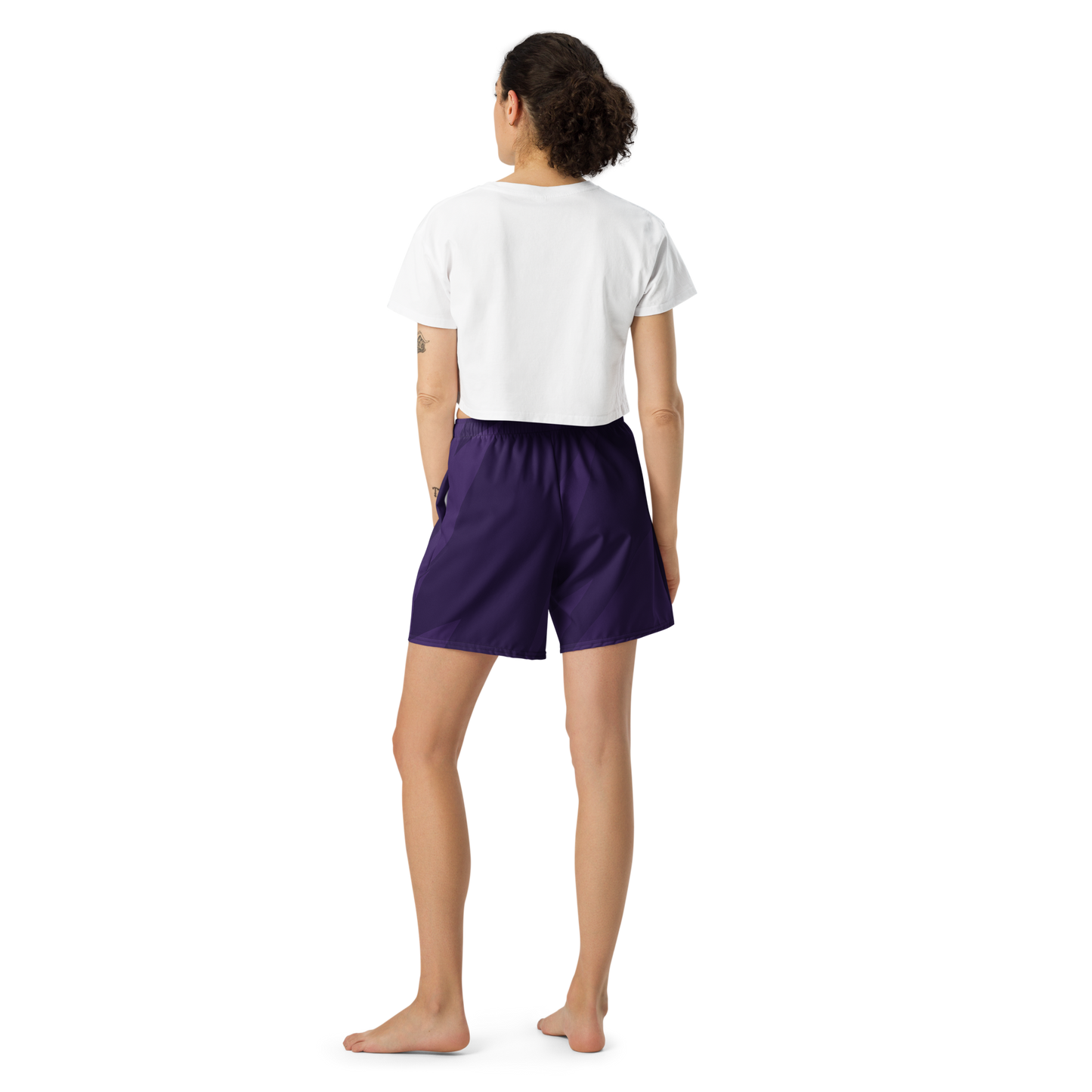 Elemental Flow Athletic Long Shorts - Designed by AI