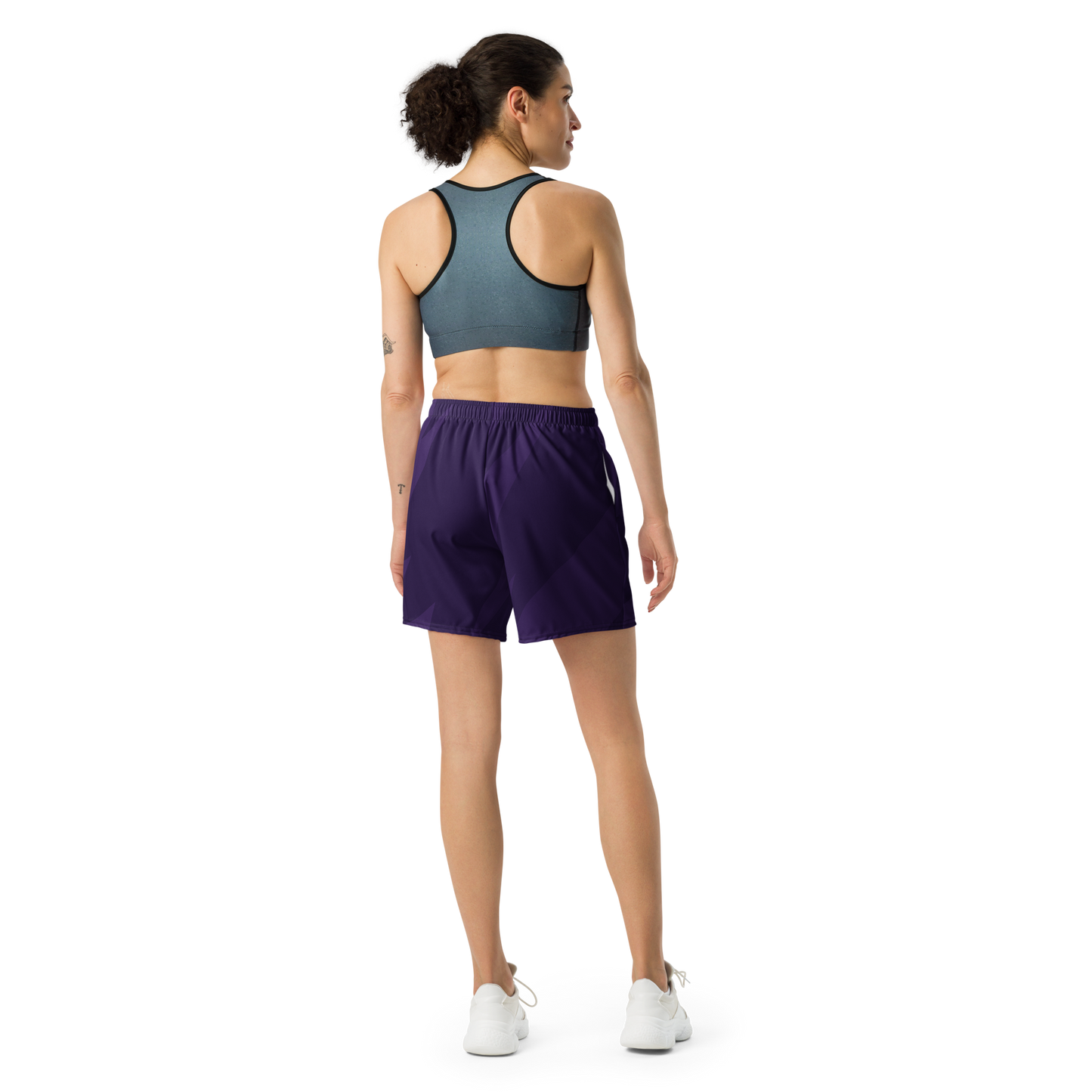 Elemental Flow Athletic Long Shorts - Designed by AI
