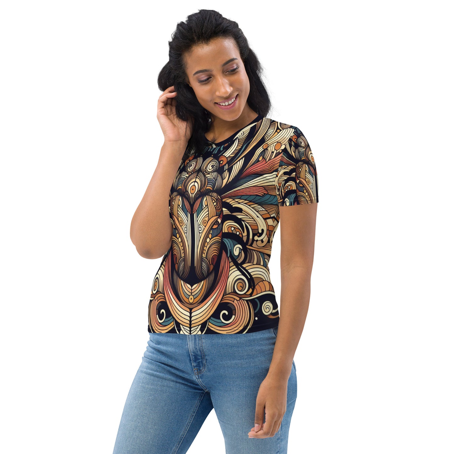 Winged Women's T-shirt - Designed by AI
