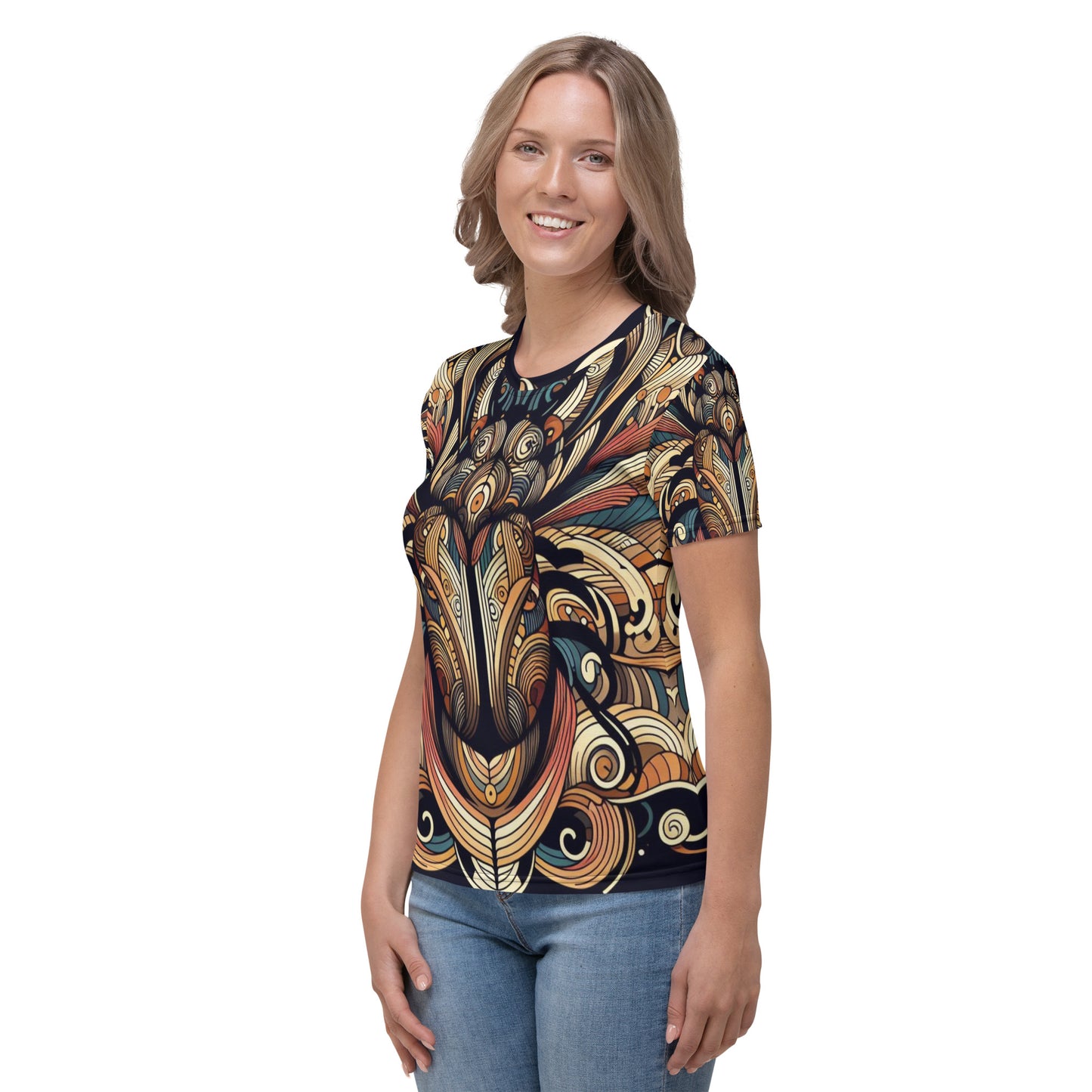 Winged Women's T-shirt - Designed by AI